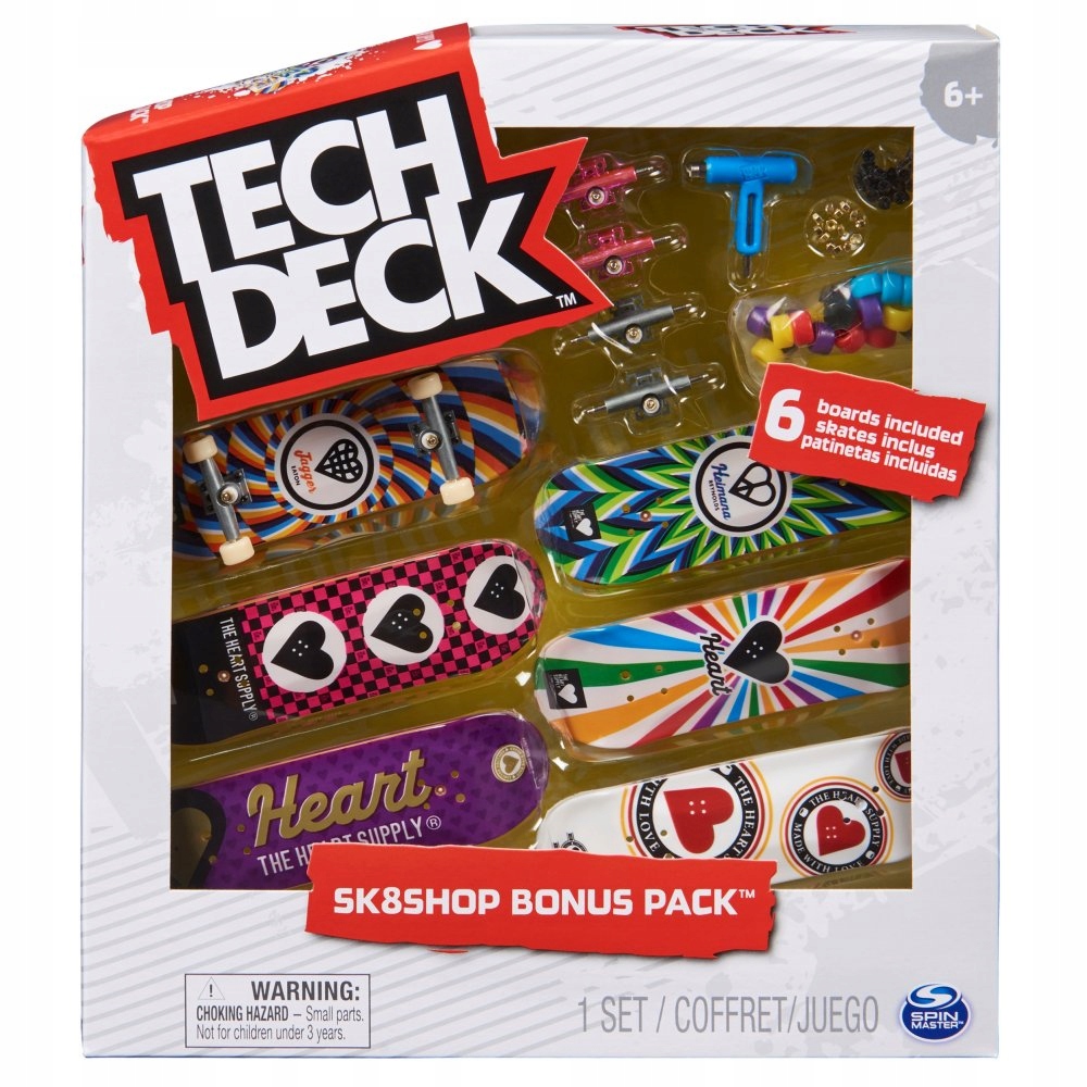 Fingerboard Spin Master TECH DECK 6-PAK