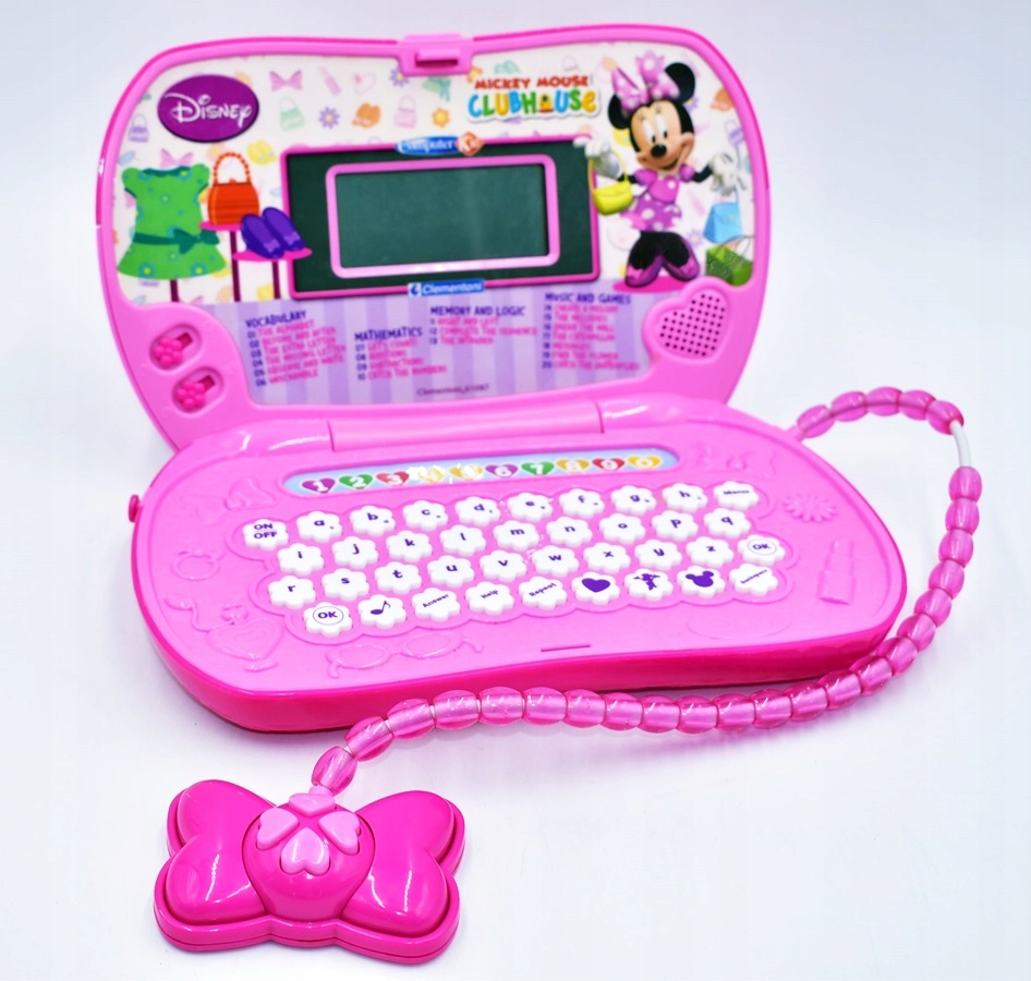 5921-35 ..DISNEY MYSZKA MINNIE p#s LAPTOP Z MYSZKA