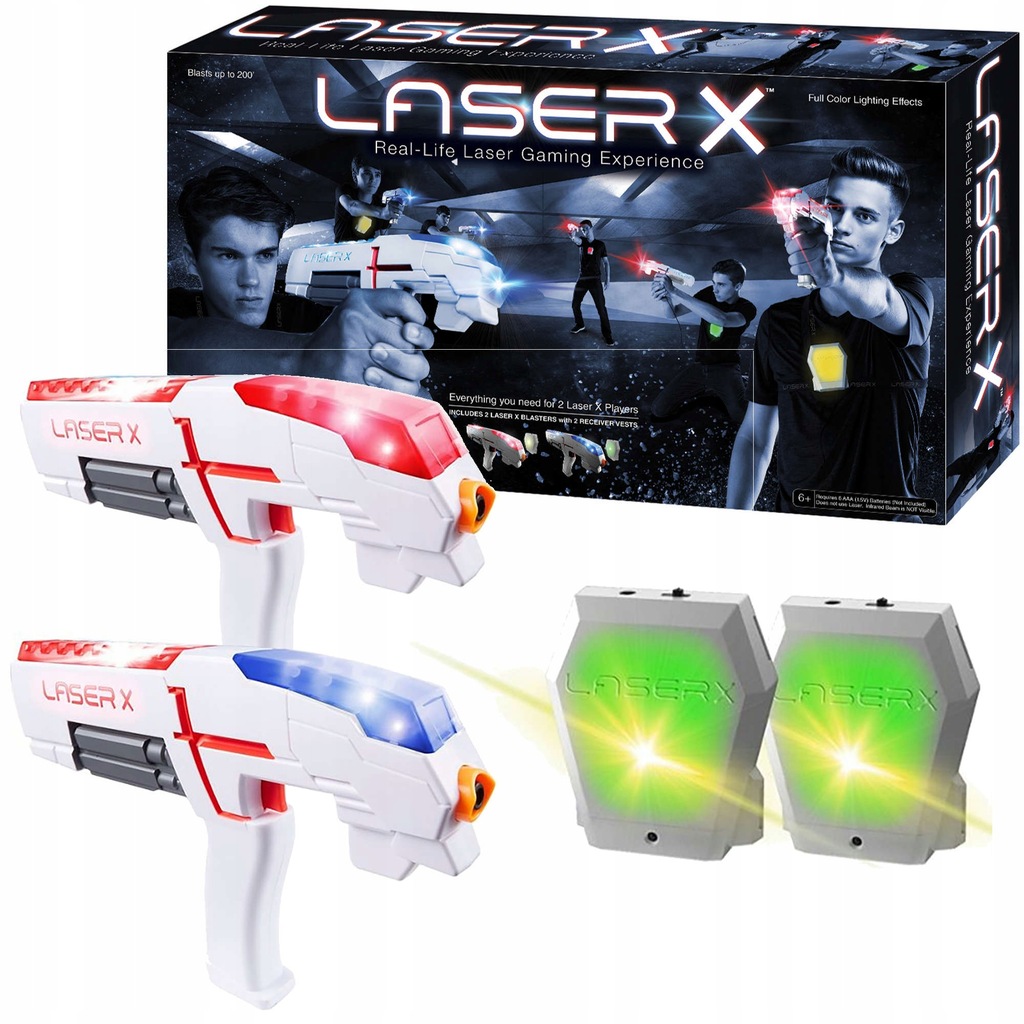 LASER X BLASTER PAINTBALL LASEROWY KAMIZELKA LASER 12567496455