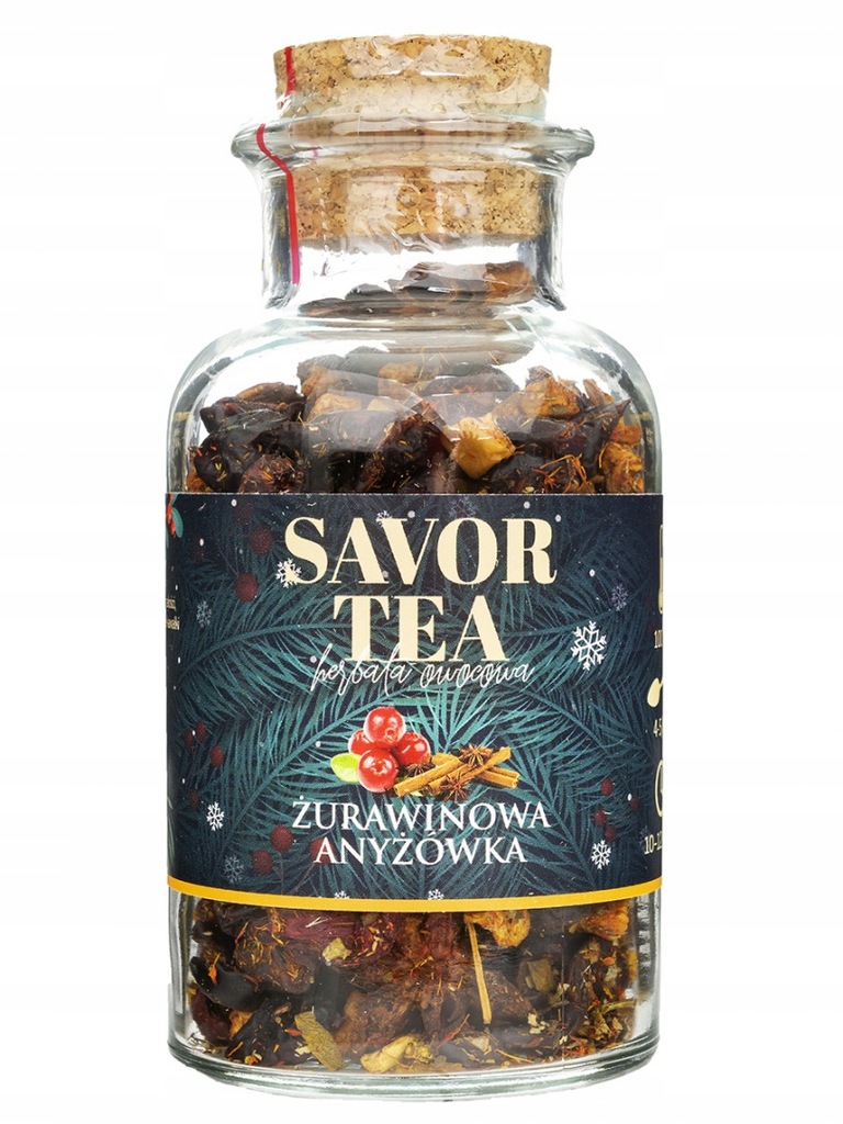 Herbatka owoc. Savor Tea Żurawinowa Anyżówka 150g