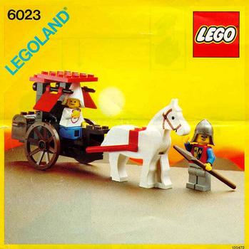 LEGO 6023 - Maiden's Cart - UNIKAT