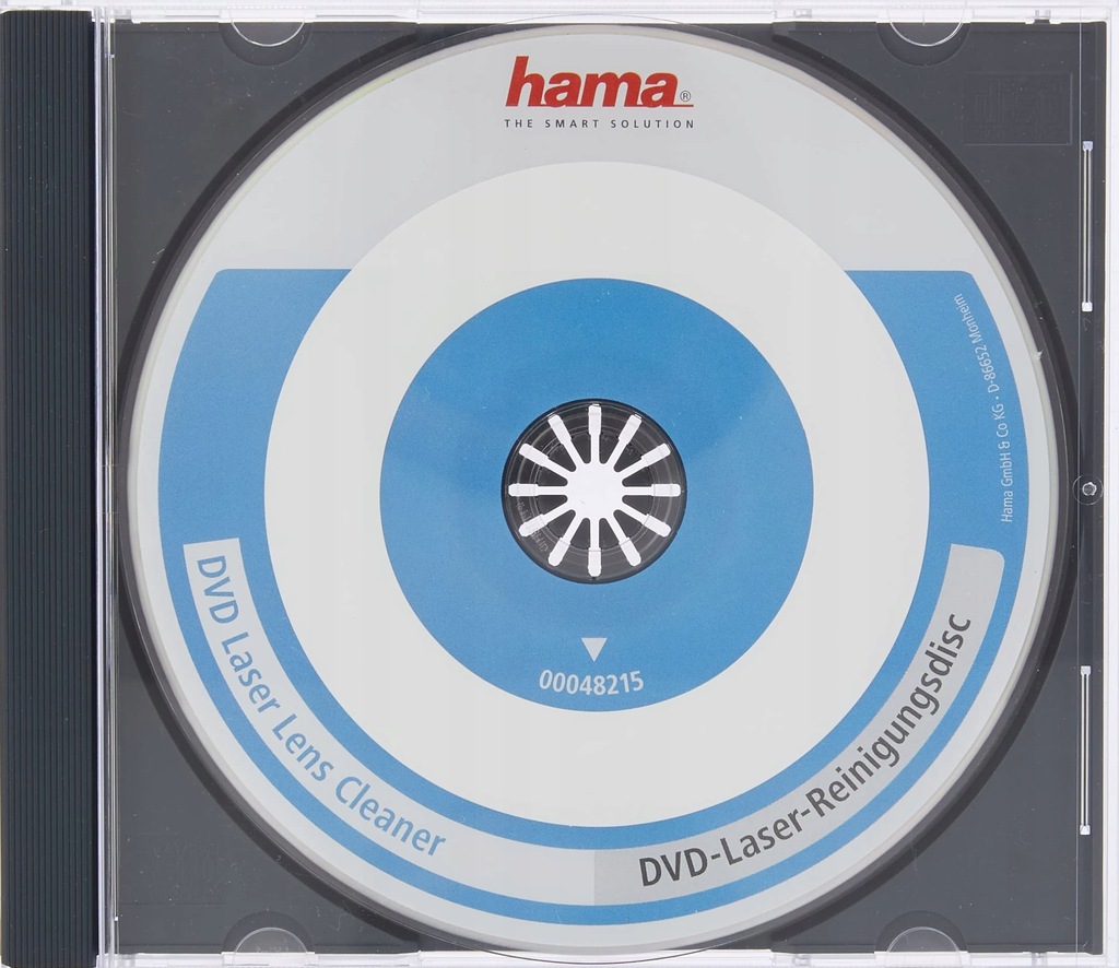 Hama Deluxe DVD Laser Obiektyw Do czyszczenia