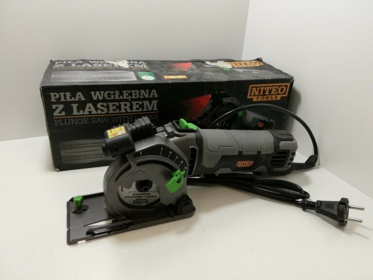 PIŁA WGŁĘBNA Z LASEREM NITEO TOOLS PUDEŁKO