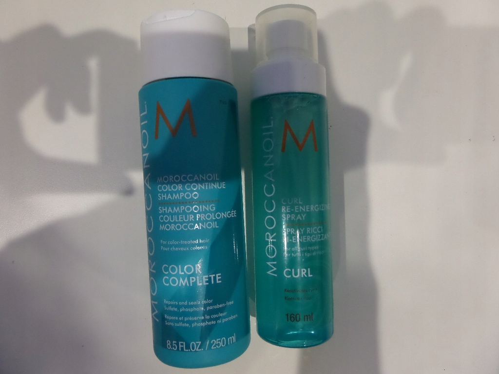 Moroccanoil Curl Spray do włosów kręconych i szamp