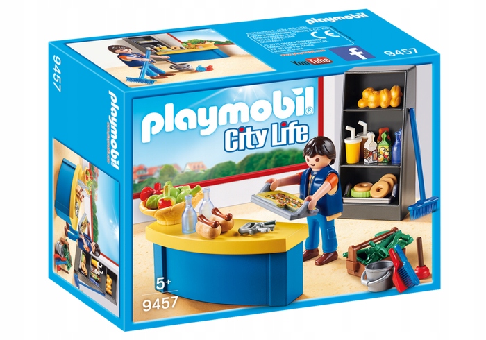 PLAYMOBIL 9457 Woźny w sklepiku