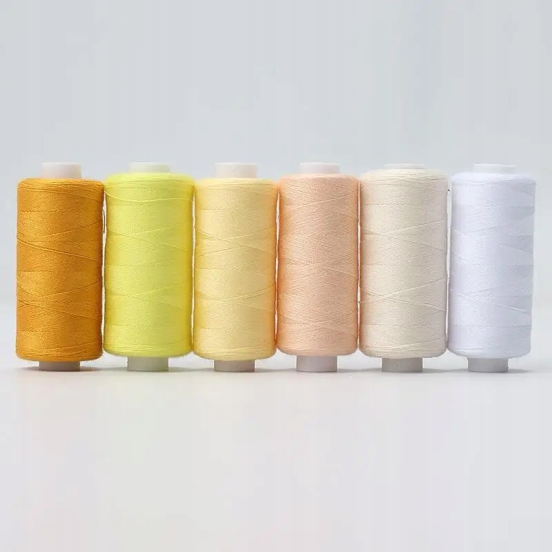 6 Axis Multi-Color Embroidery Sewing Threads Yarn