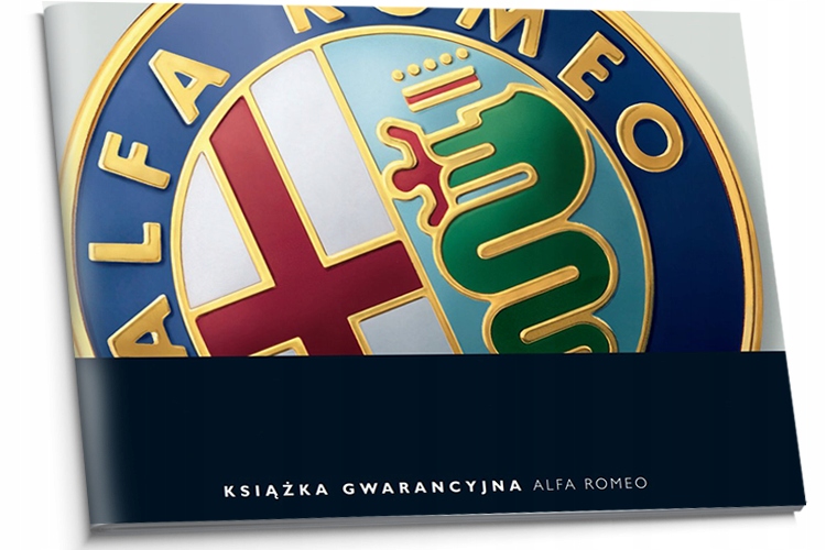 Alfa Romeo Nowa Polska Książka Serwisowa