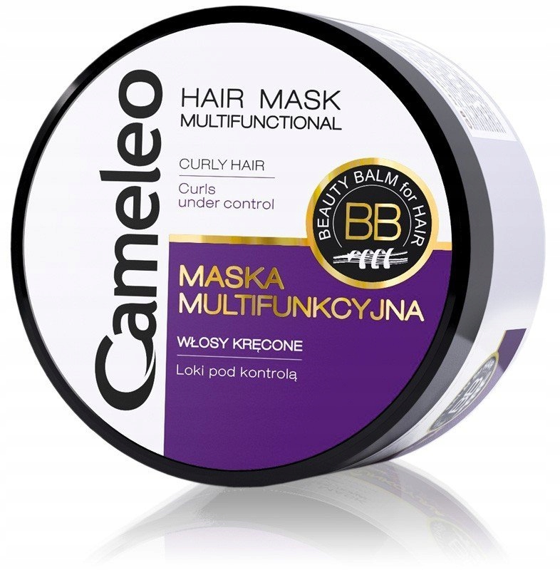 Maska do włosów KRĘCONYCH olejek arganowy CAMELEO