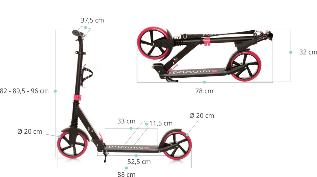 Купить MOVINO CT COMFORT алюминиевый амортизатор для скутера: отзывы, фото, характеристики в интерне-магазине Aredi.ru