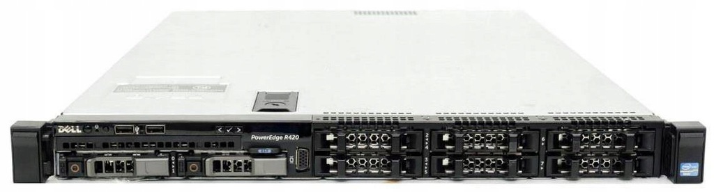 Serwer Dell PowerEdge R420 1x E5-2440 16RAM 2x PSU
