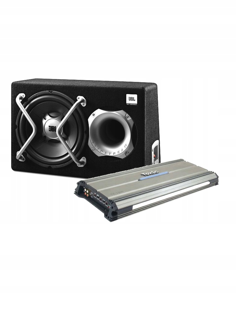 Subwoofer JBL GT Series + Wzmacniacz Toxic TX 1500 9655261450