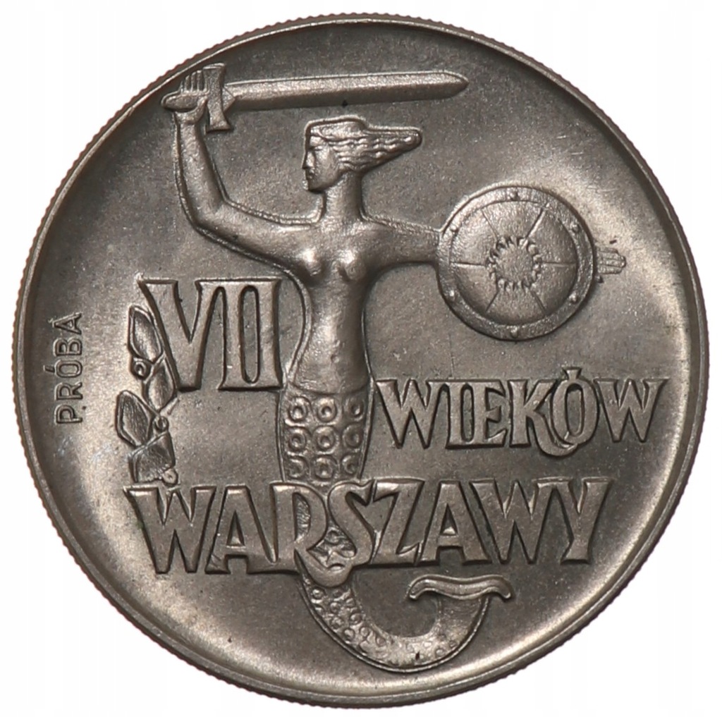 10 zł - Syrenka - Polska- 1965 rok - Próba