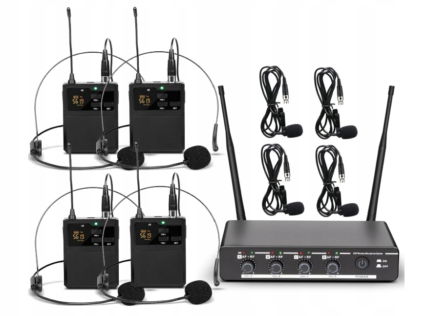 Depusheng R6, zestaw mikrofonów bezprzewodowych