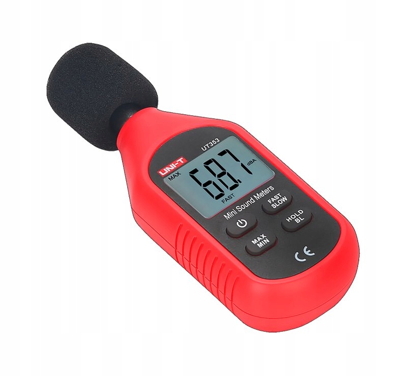 MIERNIK POZIOMU DŹWIĘKU SONOMETR UNI-T UT353 dB