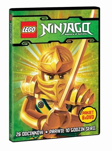 Lego Ninjago. Rok węży, cz,1,2,3,4,5,6 [BOX 6 DVD]