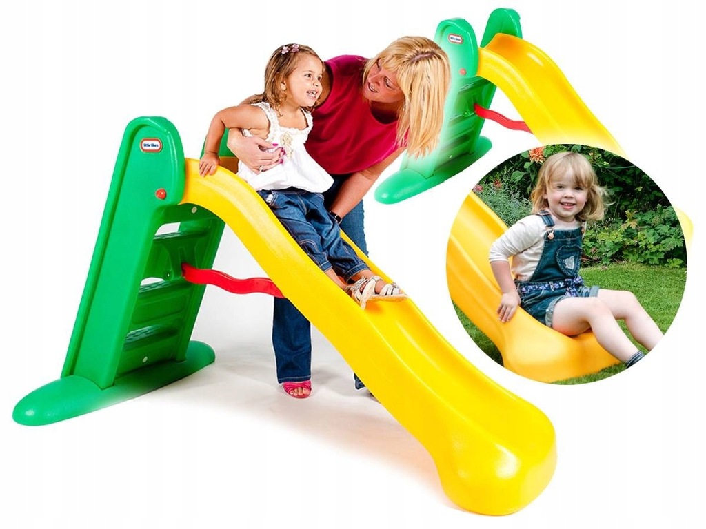 Little Tikes Easy Store Large Slide - Sunshine Duż