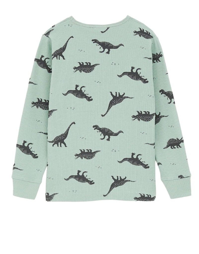 20A030 ZARA KIDS__MK4 GÓRA OD PIŻAMY DINOZAURY_130