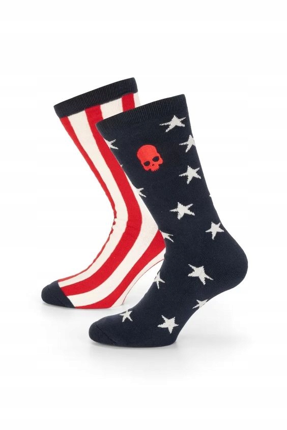 Skarpety Hydrogen USA SOCKS blue navy/red/white