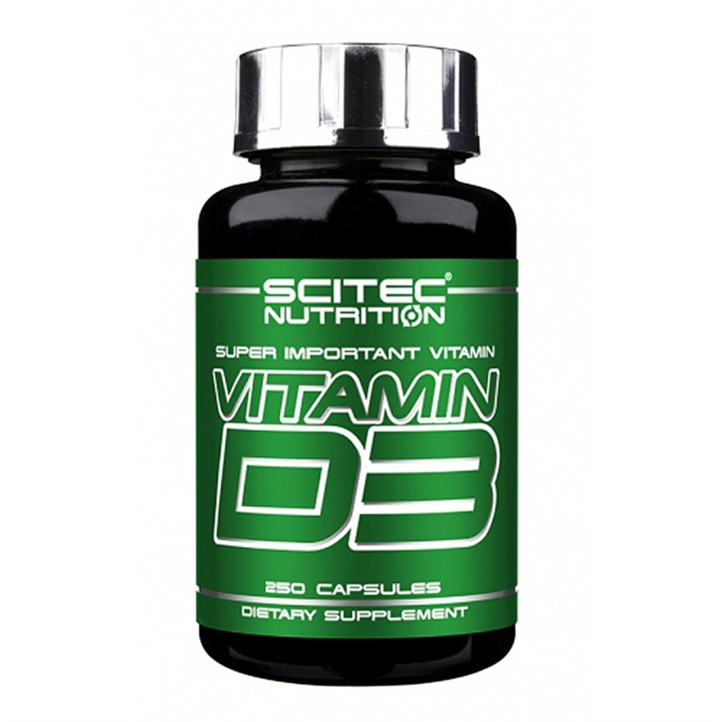 Scitec Vitamin D3 250 caps DATA