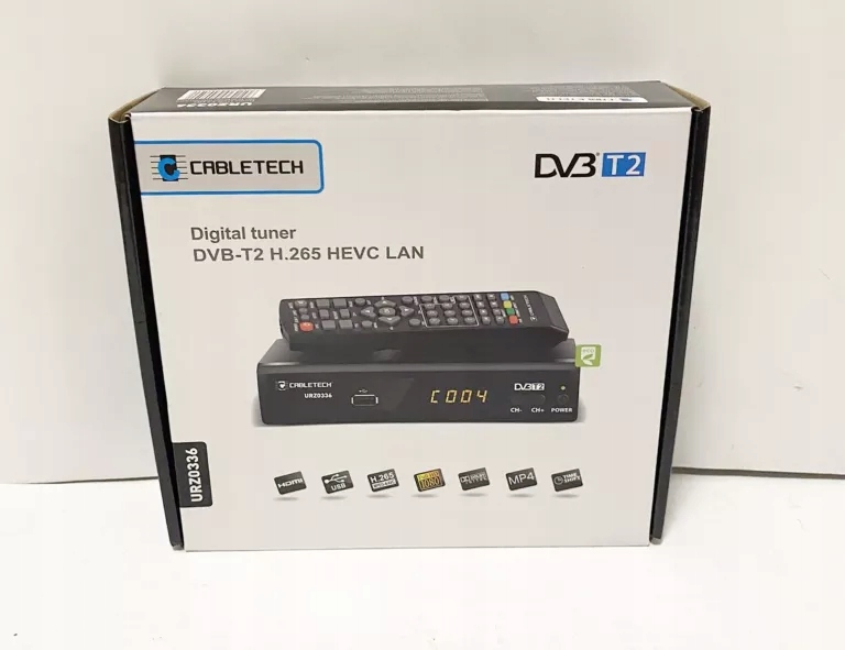 DEKODER TUNER DVBT2 CABLETECH URZ0336