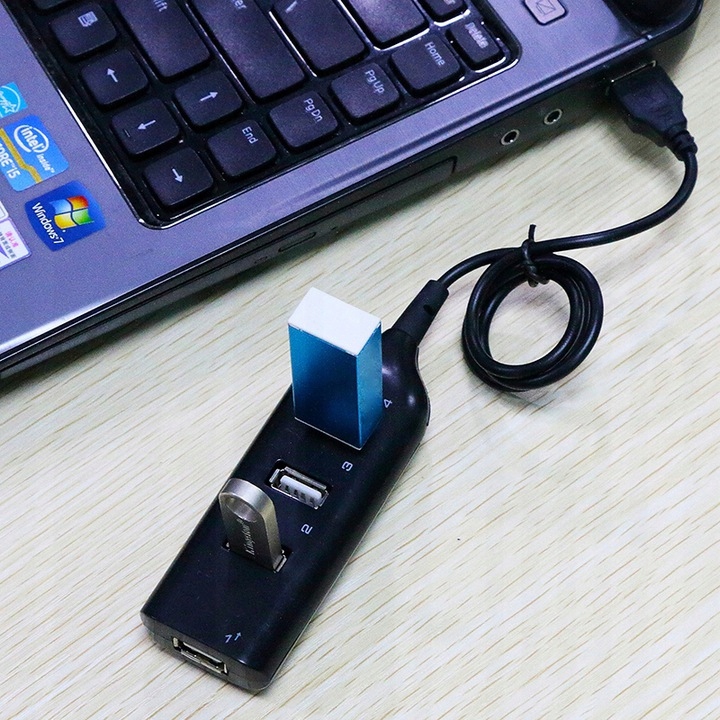 Купить USB-концентратор-разветвитель на 4 порта с разъемом для кабеля: отзывы, фото, характеристики в интерне-магазине Aredi.ru