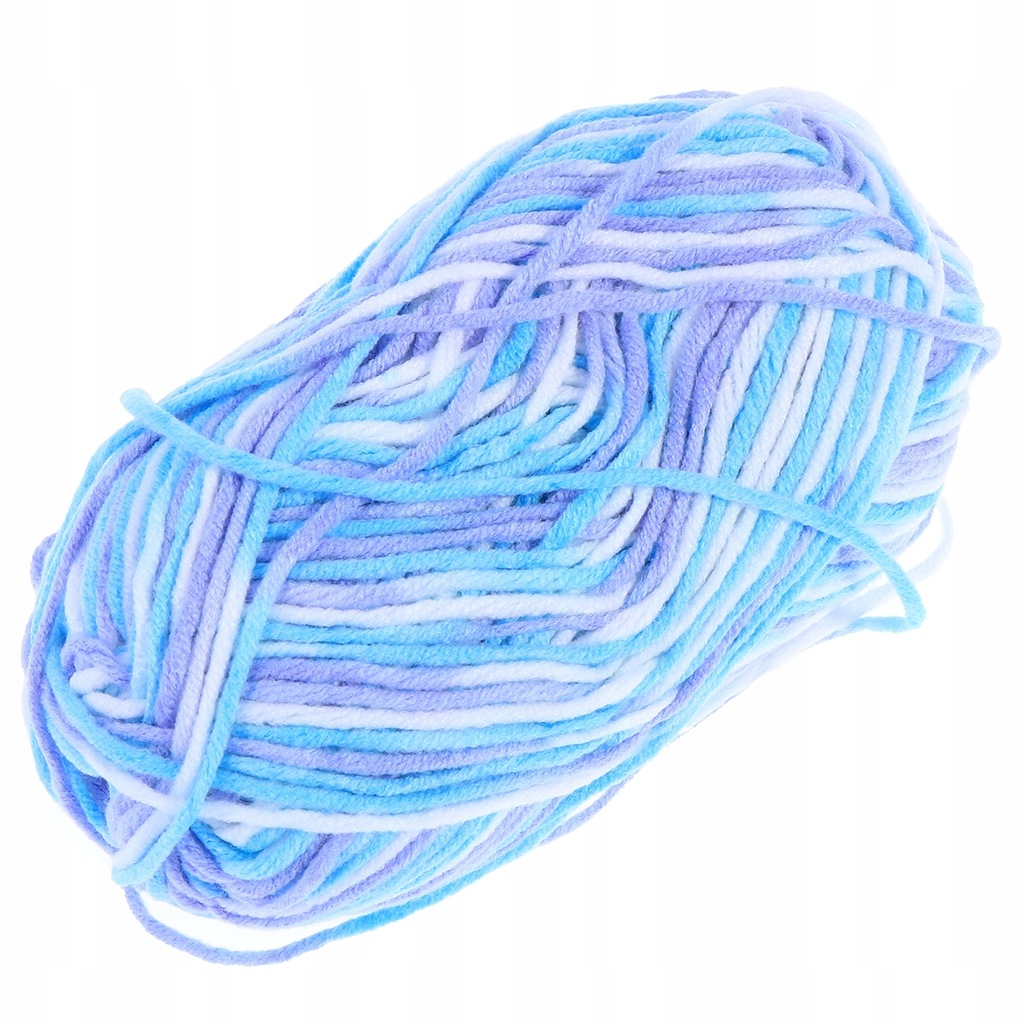 MLECZNA WŁÓCZKA BAWEŁNIANA GRUBA WEŁNA DO SWETRÓW SZALIKÓW