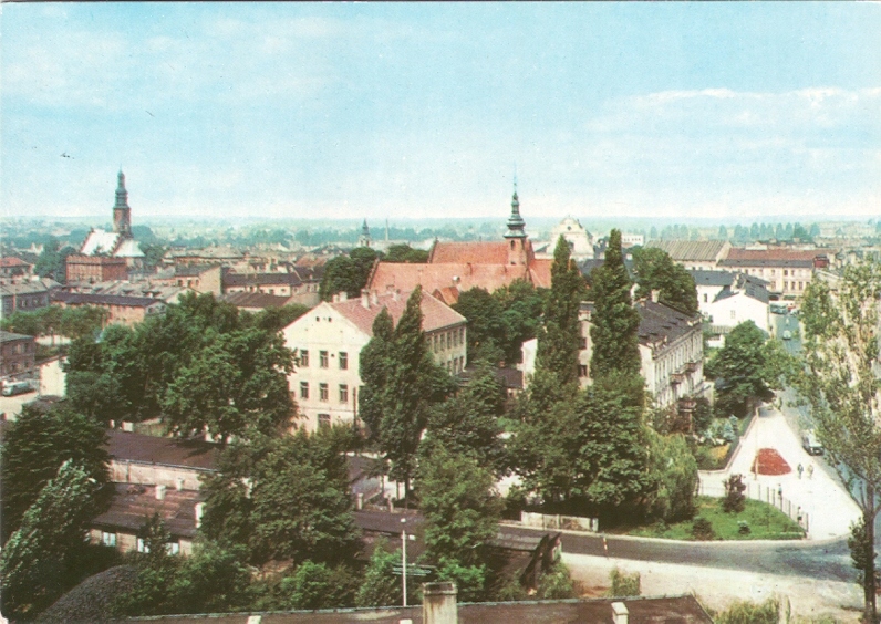 RADOM - WIDOK MIASTA + KOŚCIÓŁ - 1965R