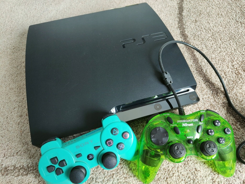 Ps3 slim 320gb cfw hfw 4 89 2xpad free gameshop 12489075455