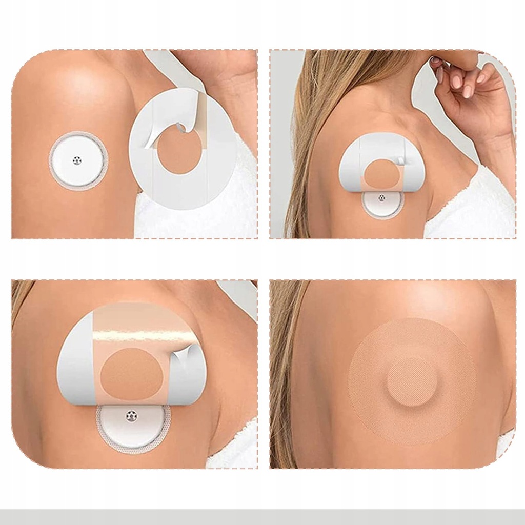 PLASTRY OCHRONNE NA SENSOR FREESTYLE OKRĄGŁE LIBRE 40 szt