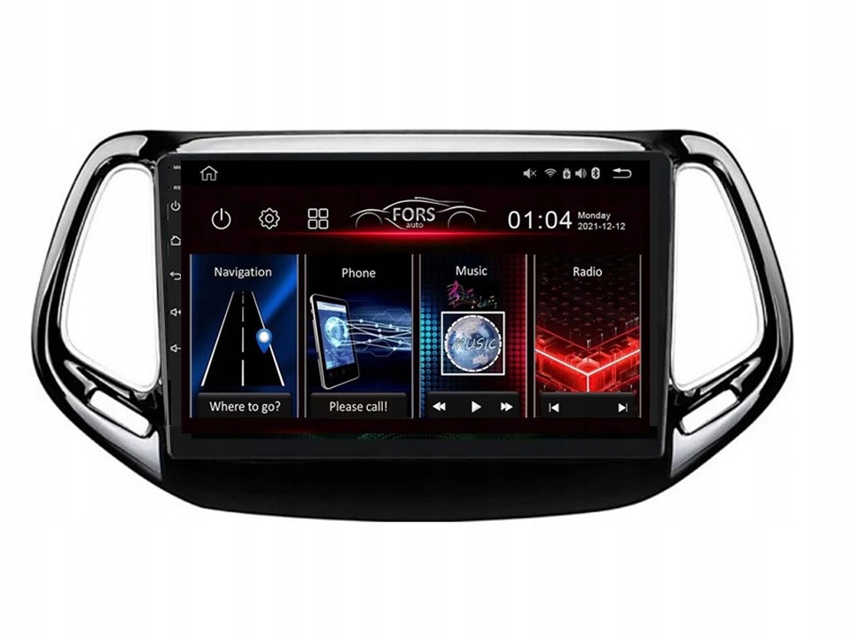 Radio Android M300 Jeep Compass 2017+