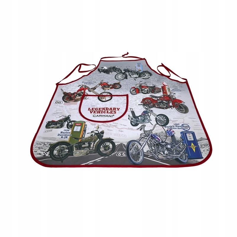 Fartuszek kuchenny - Classic, Exclusive, Legendary Vehicles, motory
