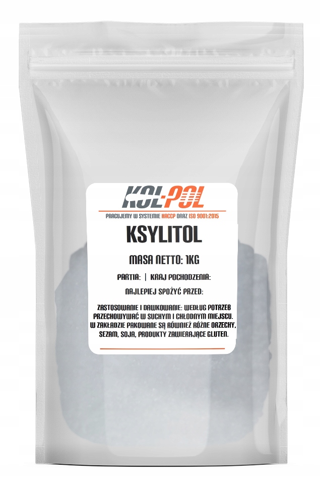 [KP] KSYLITOL FIŃSKI 1kg Cukier brzozowy naturalny