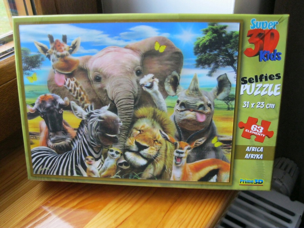 selfies puzzle 3d