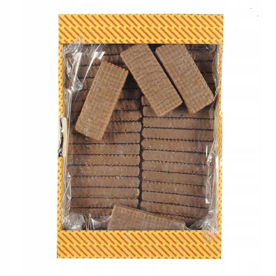 Interfood Wafle Kakaowe w masie Czekoladowej 2 kg