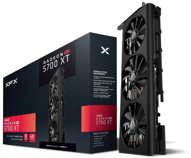 Купить XFX Radeon RX 5700 XT Triple 8 ГБ DRR6 24-ЧАСОВАЯ ДОСТАВКА: отзывы, фото, характеристики в интерне-магазине Aredi.ru