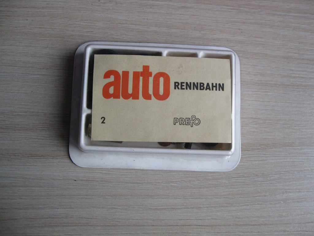 PREFO AUTO RENNBAHN DDR - Pudełko serwisowe części zamienne