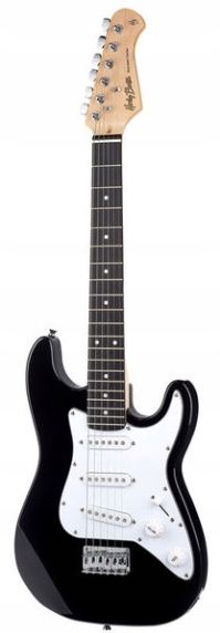 Gitara elektryczna 3/4 Harley Benton ST-Mini BK