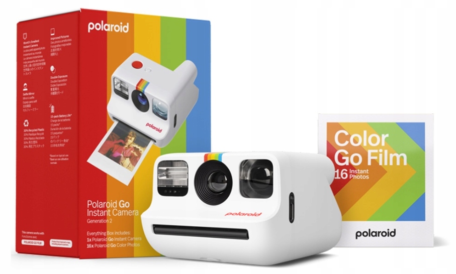Aparat Polaroid Go 2 biały