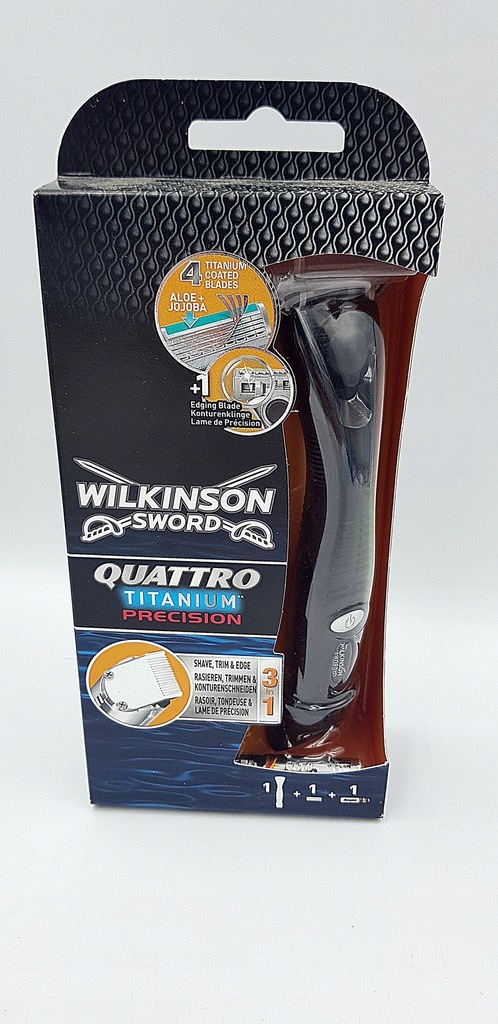 Maszynka Wilkinson Sword Quattro Titanium Precisio