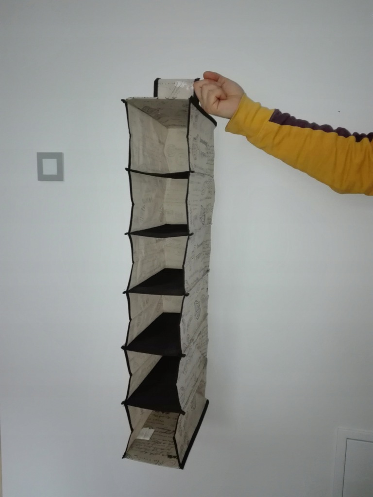 Organizer wiszący na buty do szafy na drążek JYSK 9112410238