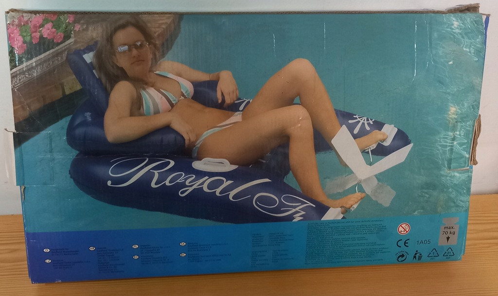 Dmuchany rowerek wodny