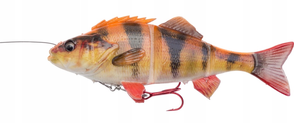 Savage Gear 4D Line Thru Perch 17cm SS Albino