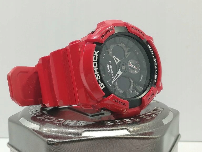 CASIO GSHOCK GA-201RD IDEAŁ !