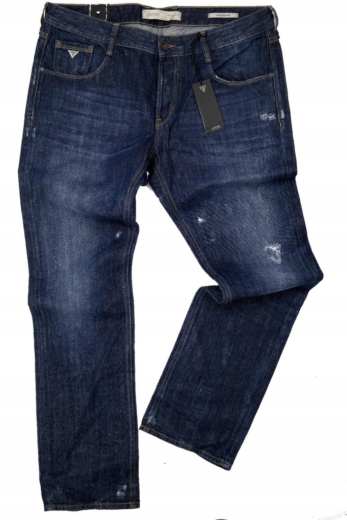 GUESS Spodnie męskie jeansy 38/34