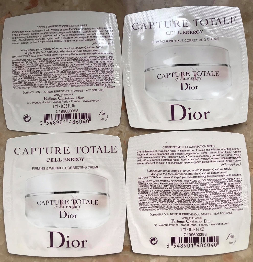DIOR CAPTURE TOTALE CELL ENEGY 20ml + GRATIS !!!