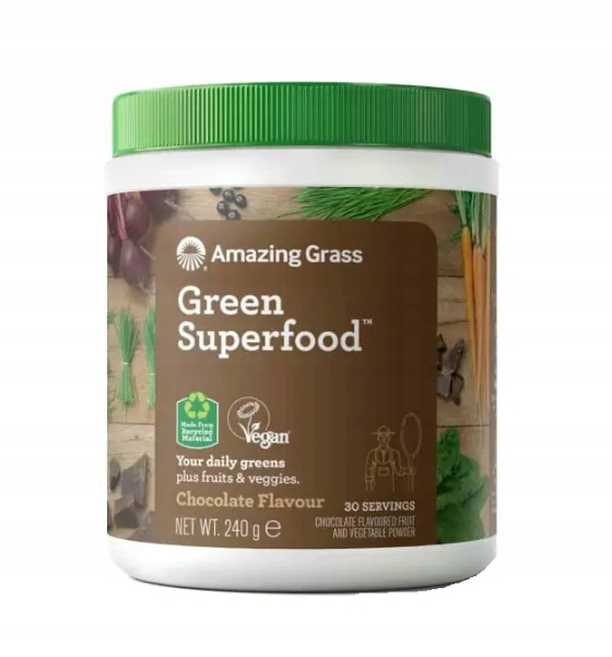 Amazing Grass Green Superfood Czekolada 240g