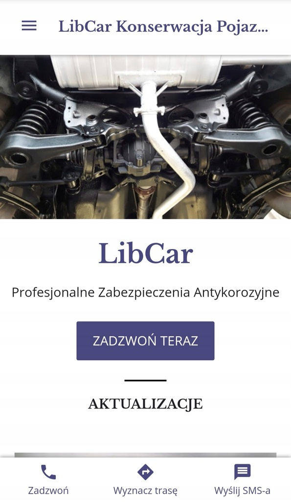 LibCar Antykorozyjne Zabezpieczenie Podwozia