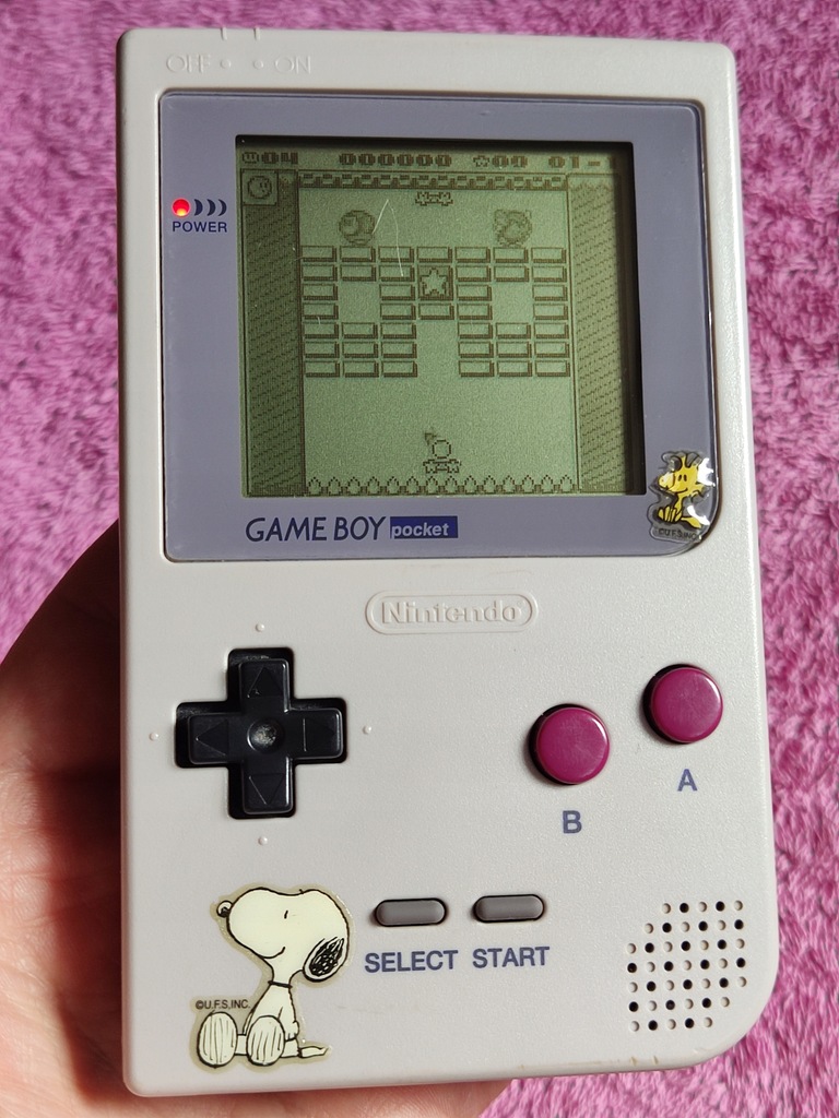 Nintendo Game Boy Pocket Off-white