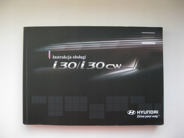 Hyundai i30 I POLSKA instrukcja Hyundai i30cw 07-
