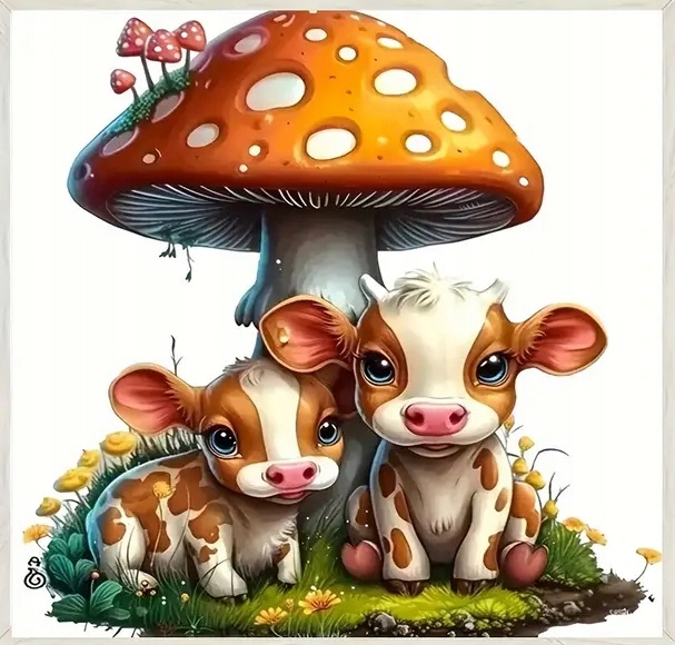 Diamentowa mozaika Krówki - GV270